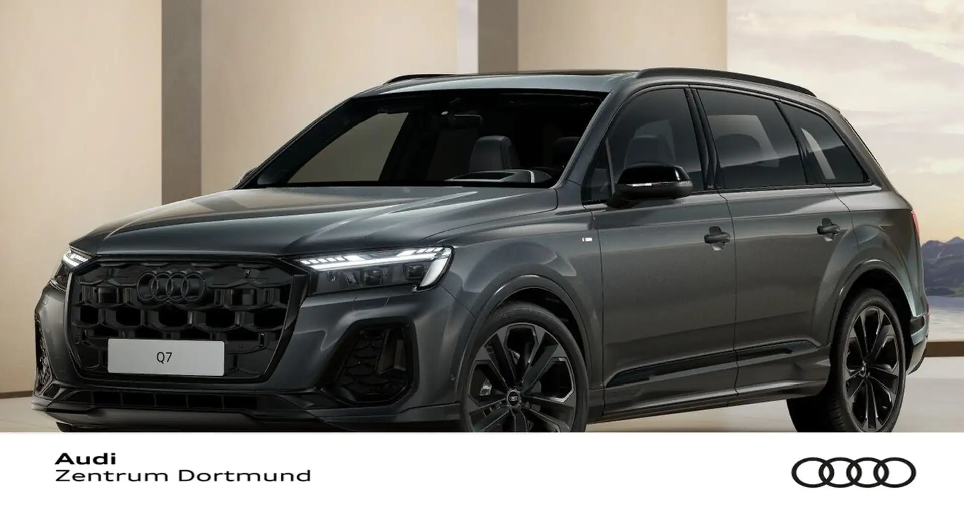 Audi Q7 50 TDI quattro tiptronic S Line B&O+PANO+AHK+St... Grijs - 1