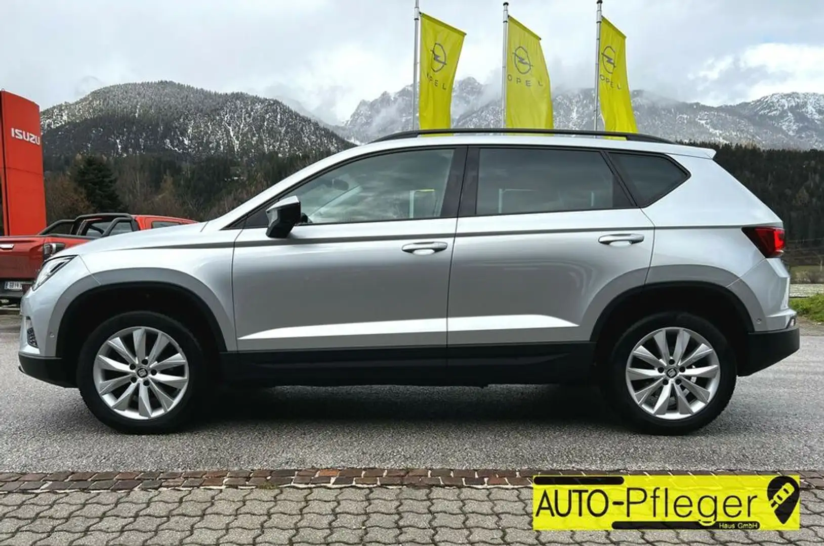 SEAT Ateca 1.6 TDI DSG Automatik Style Silber - 2