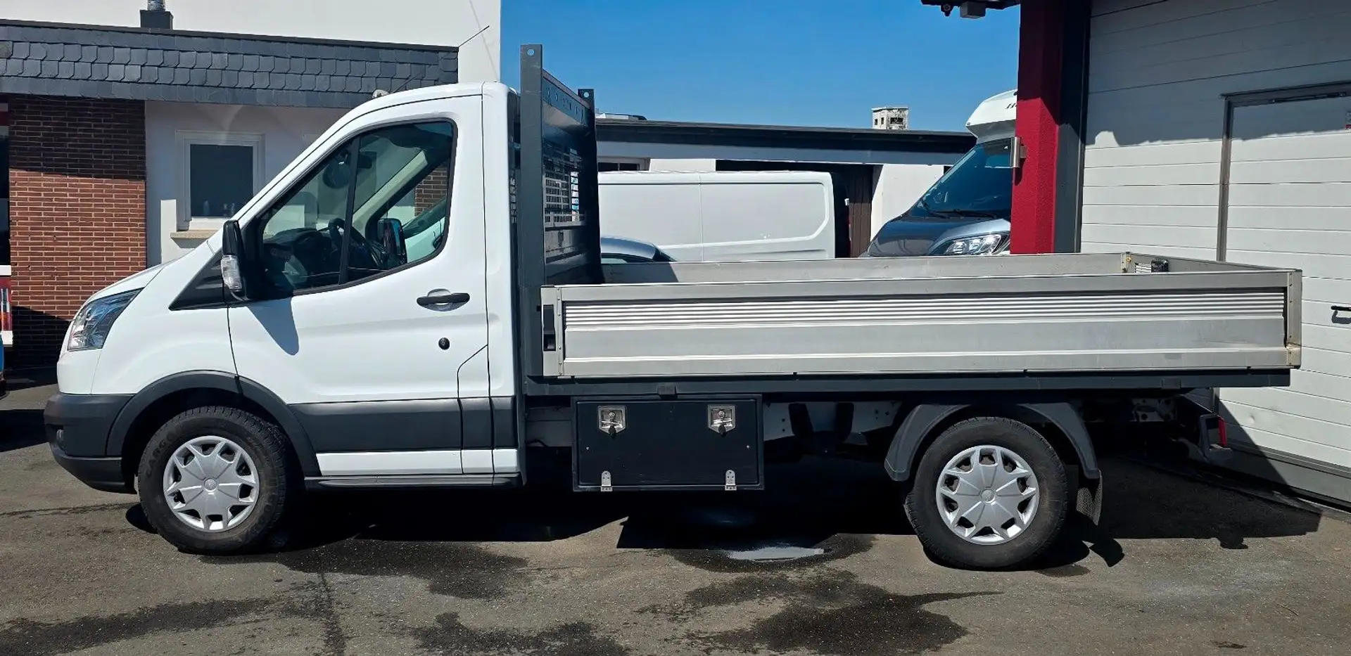 Ford Transit Pritsche 350 L2 Einzelkabine Klima/Zv Blanco - 2