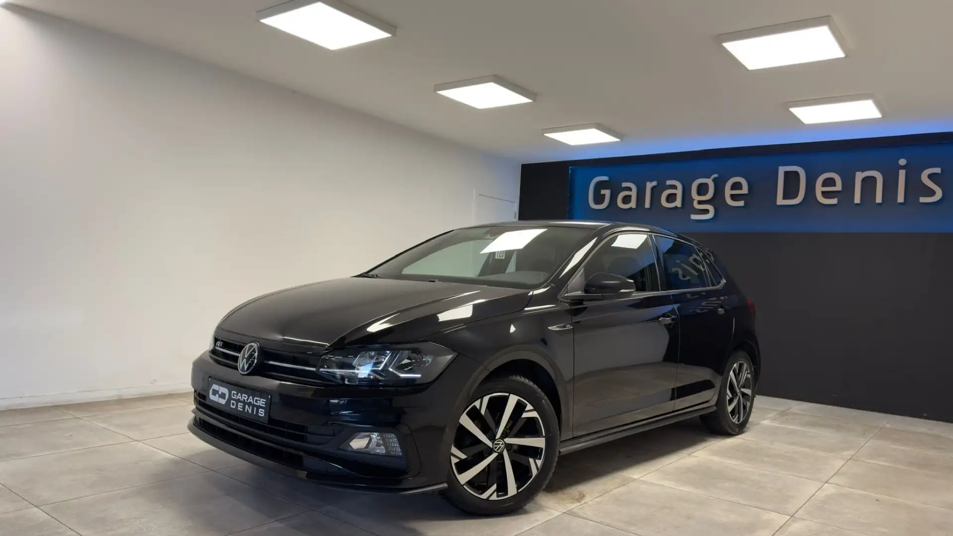Volkswagen Polo Polo 1.0 TSI R-Line**GPS**GARANTIE 12 MOIS** Noir - 1
