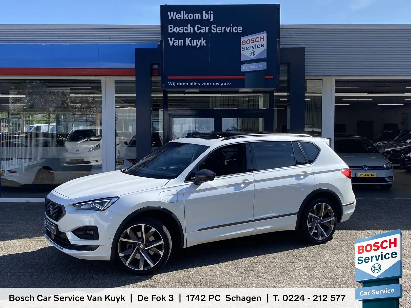 SEAT Tarraco 1.4 TSI e-Hybrid PHEV FR / Automaat / NL-Auto / 1e Wit - 1