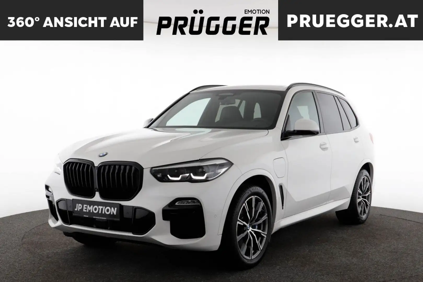BMW X5 xdrive 45e M-SPORT NAVI LED AHV M-SITZE LUFTFED Weiß - 1