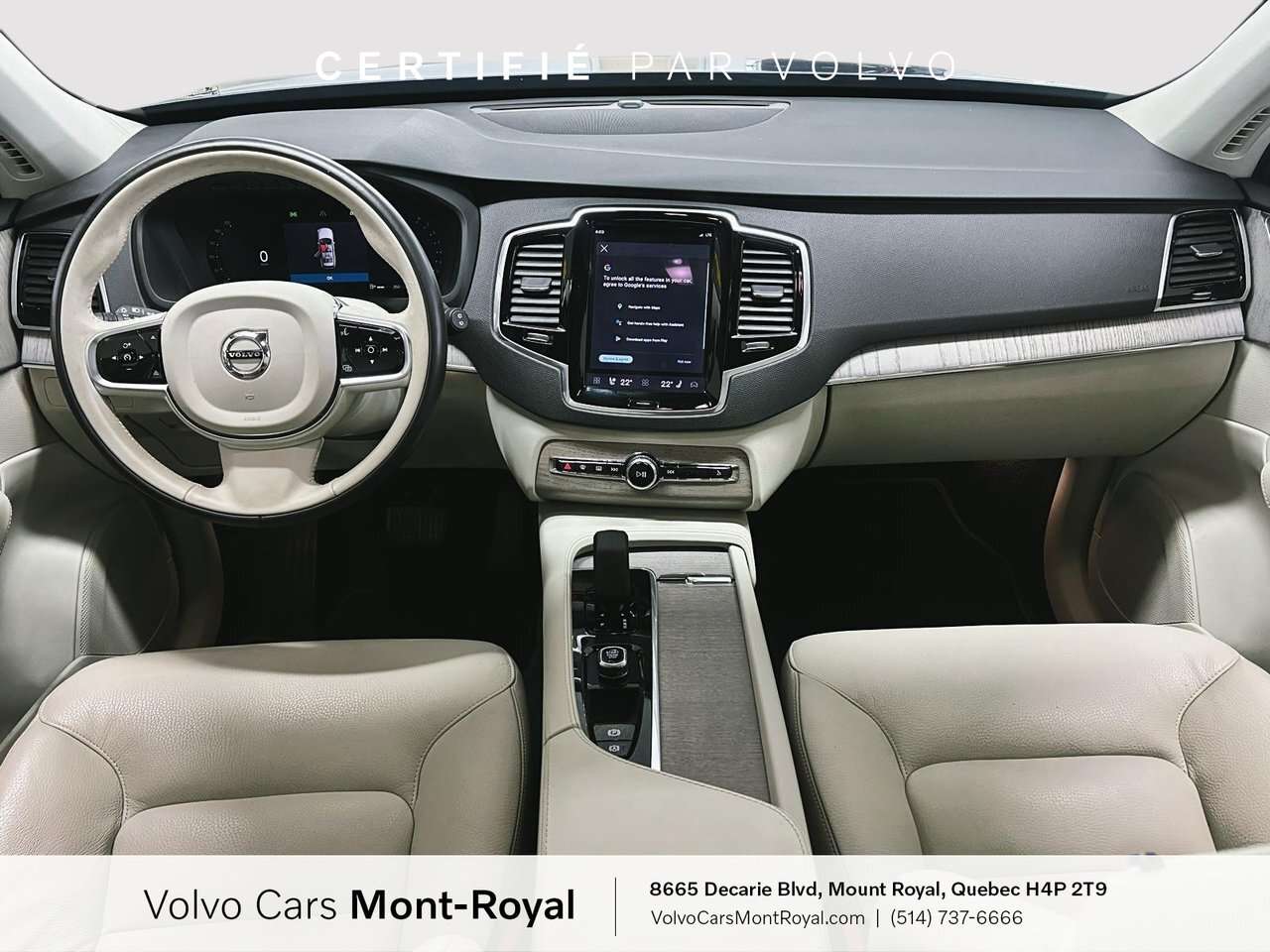 2024 Volvo XC90 Plus Bright Theme 360 CAMERA, HEATED STEERING WHEE thumb 9