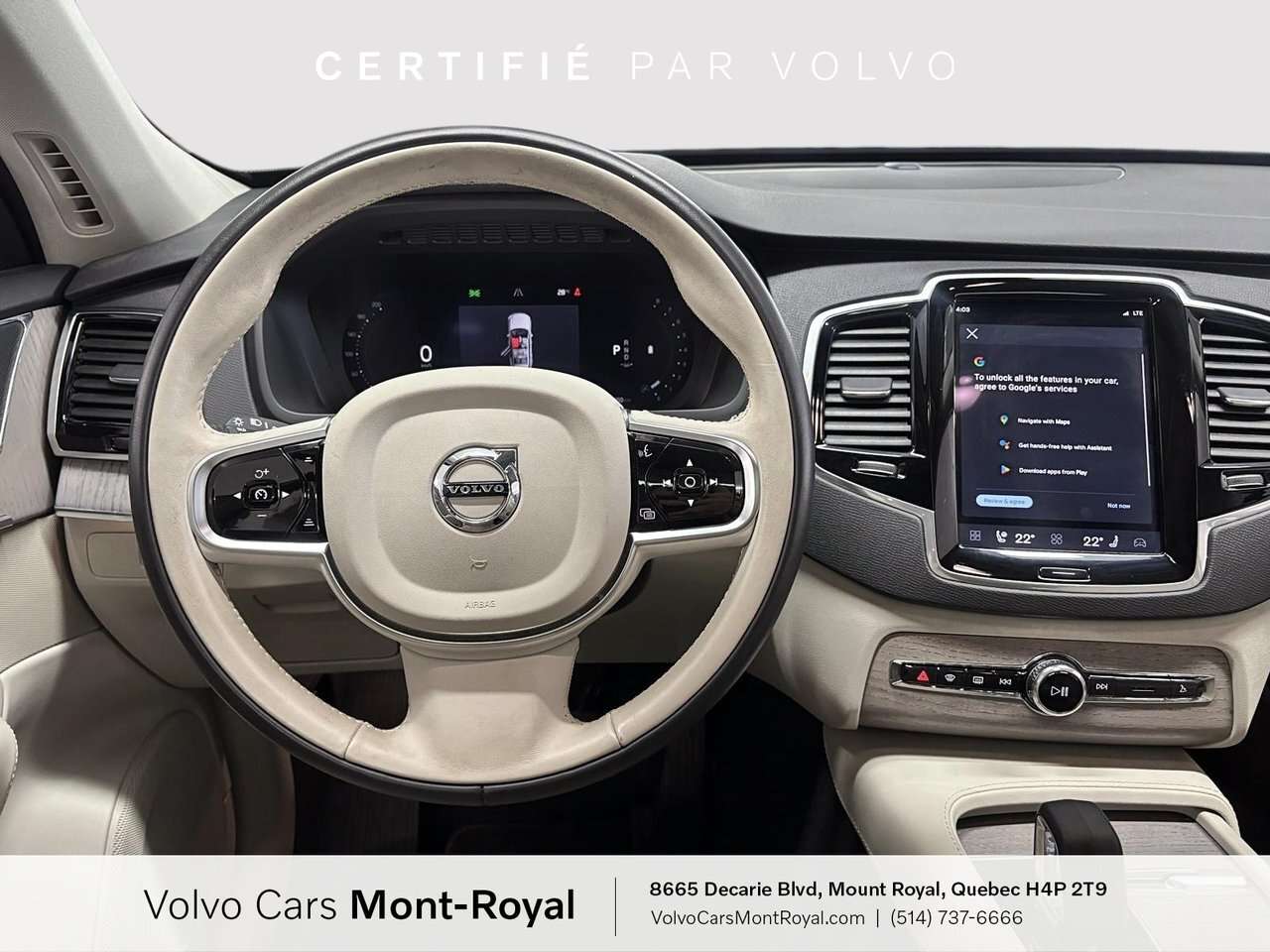 2024 Volvo XC90 Plus Bright Theme 360 CAMERA, HEATED STEERING WHEE thumb 11