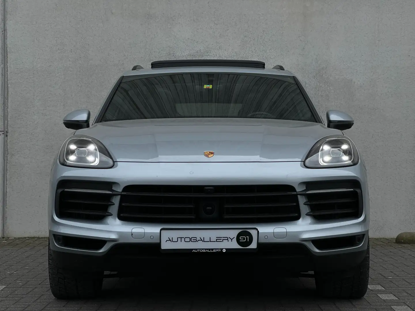 Porsche Cayenne E-Hybride | BTW | FULL |Sportstoel|Trekhaak|Pano Zilver - 2