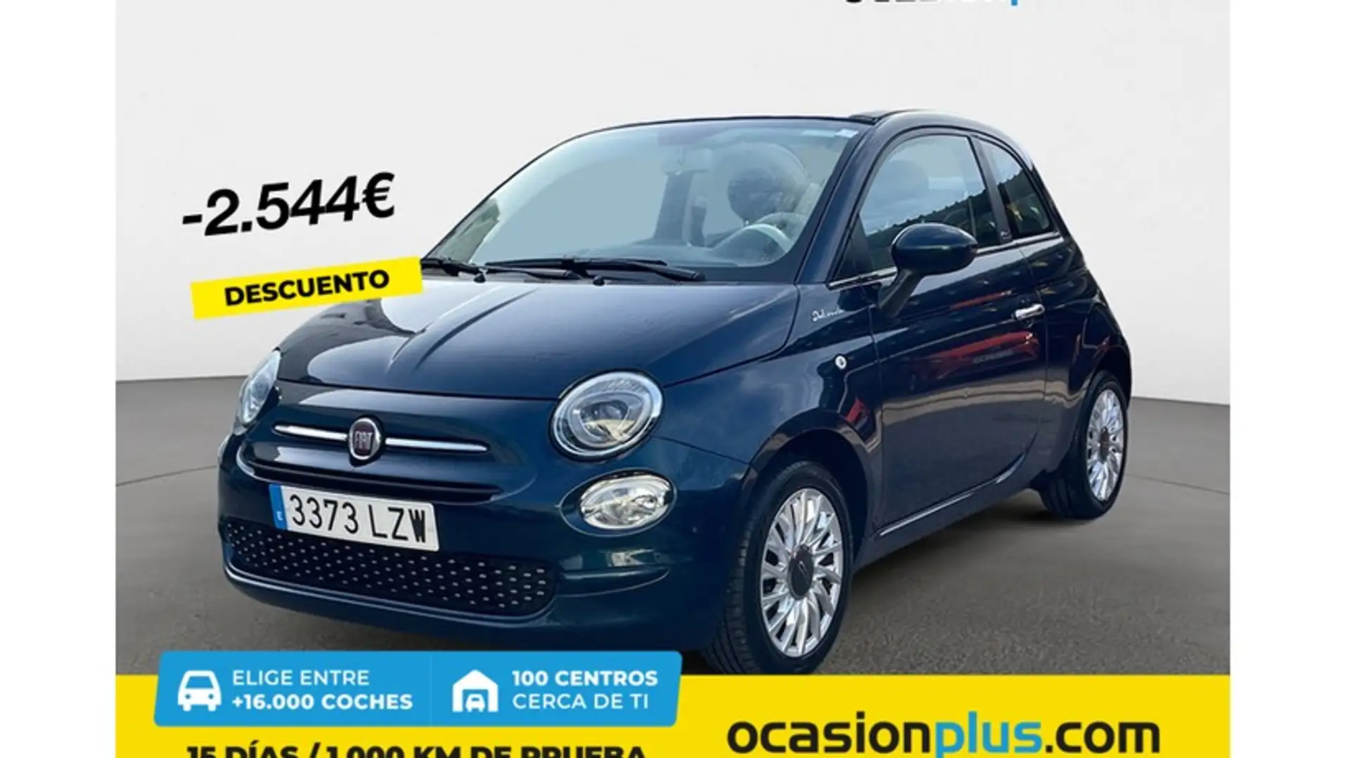 Fiat 500C 1.0 Hybrid Dolcevita 52kW Azul - 1