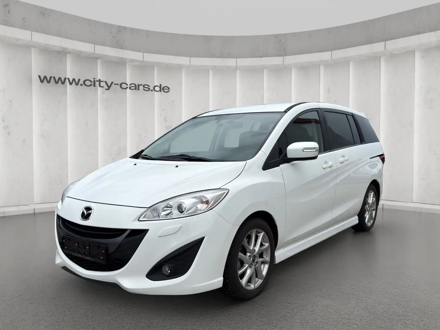 Mazda 5 Sports-Line*1.Hand*6 Sitze*Leder*Xenon*Navi Weiß - 1