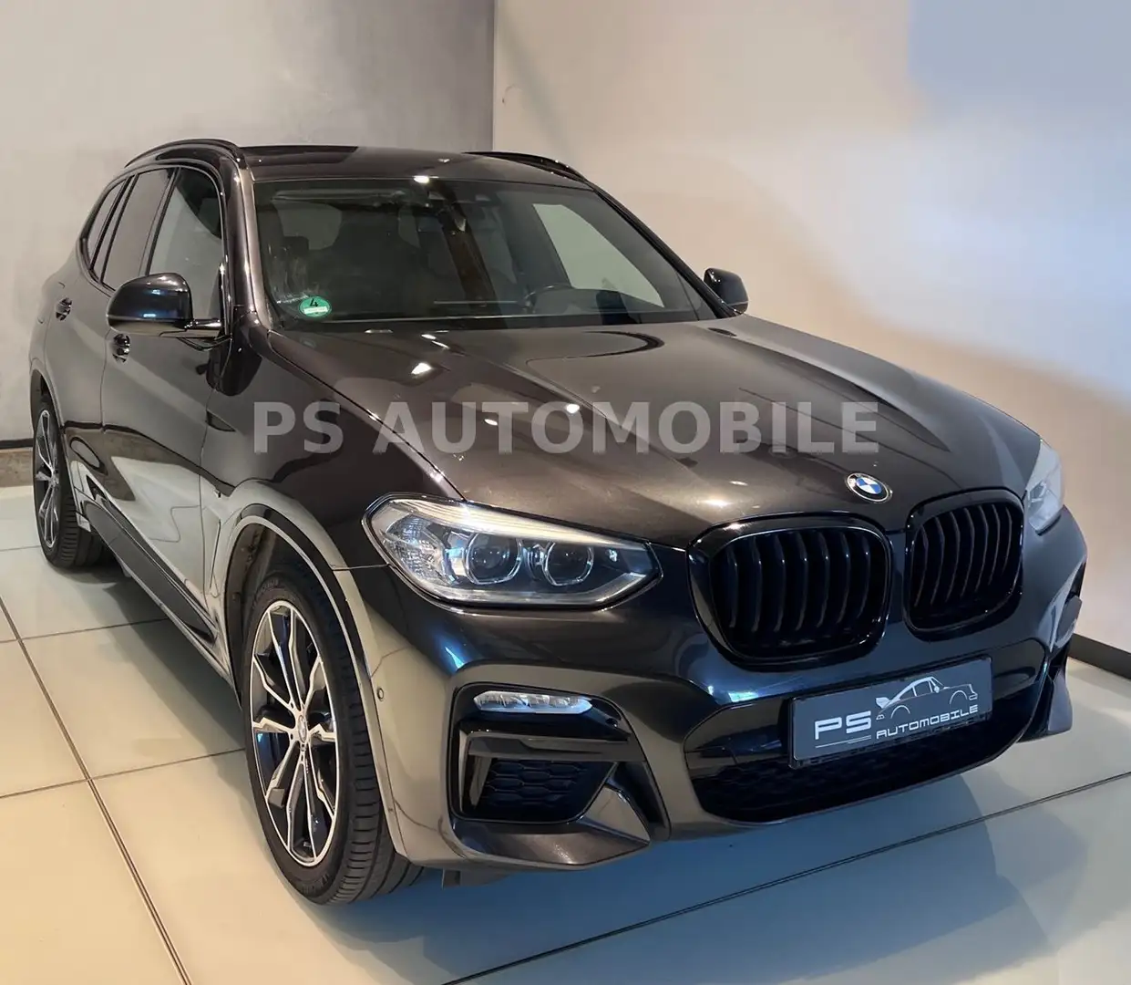 BMW X3 M d AT/LED/NAVI/HK/LEDER/PARKASS/HUD Grau - 2