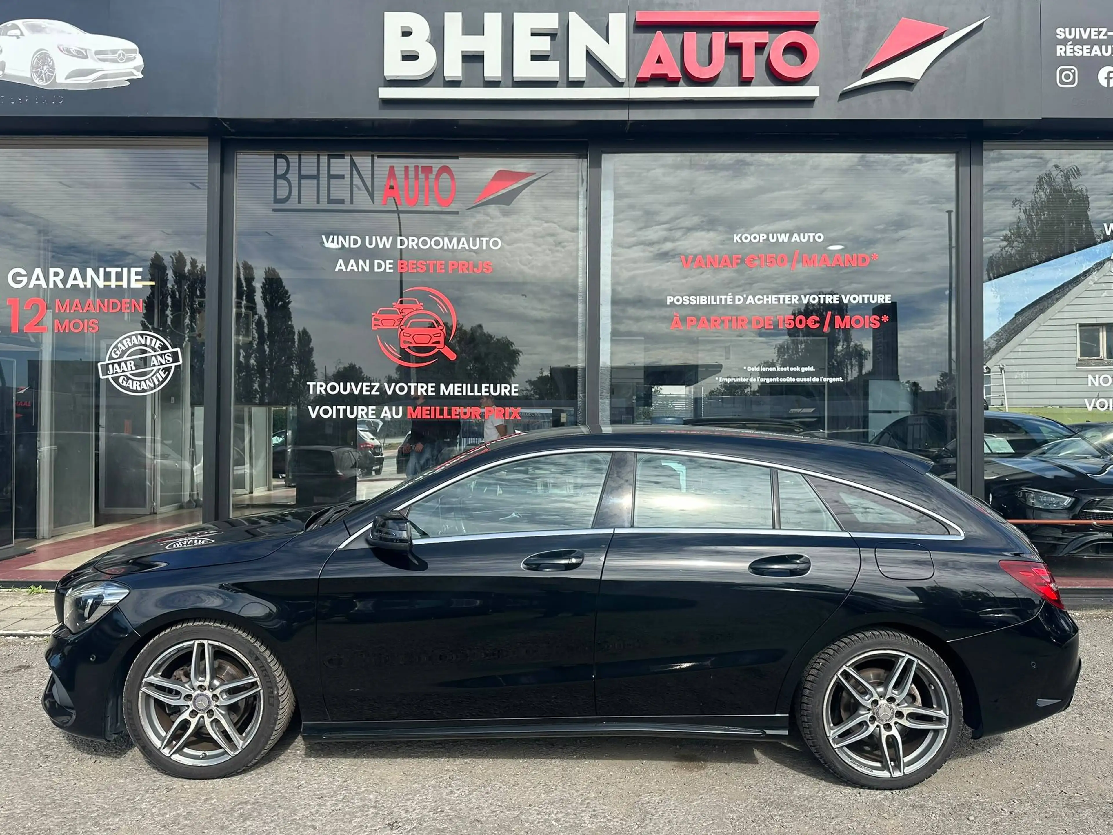 Mercedes-Benz CLA 180 CLA 180 PACK AMG Credit 0%/ 365€ par mois /BI-XENON/LED/GPS/CUIR — photo 11