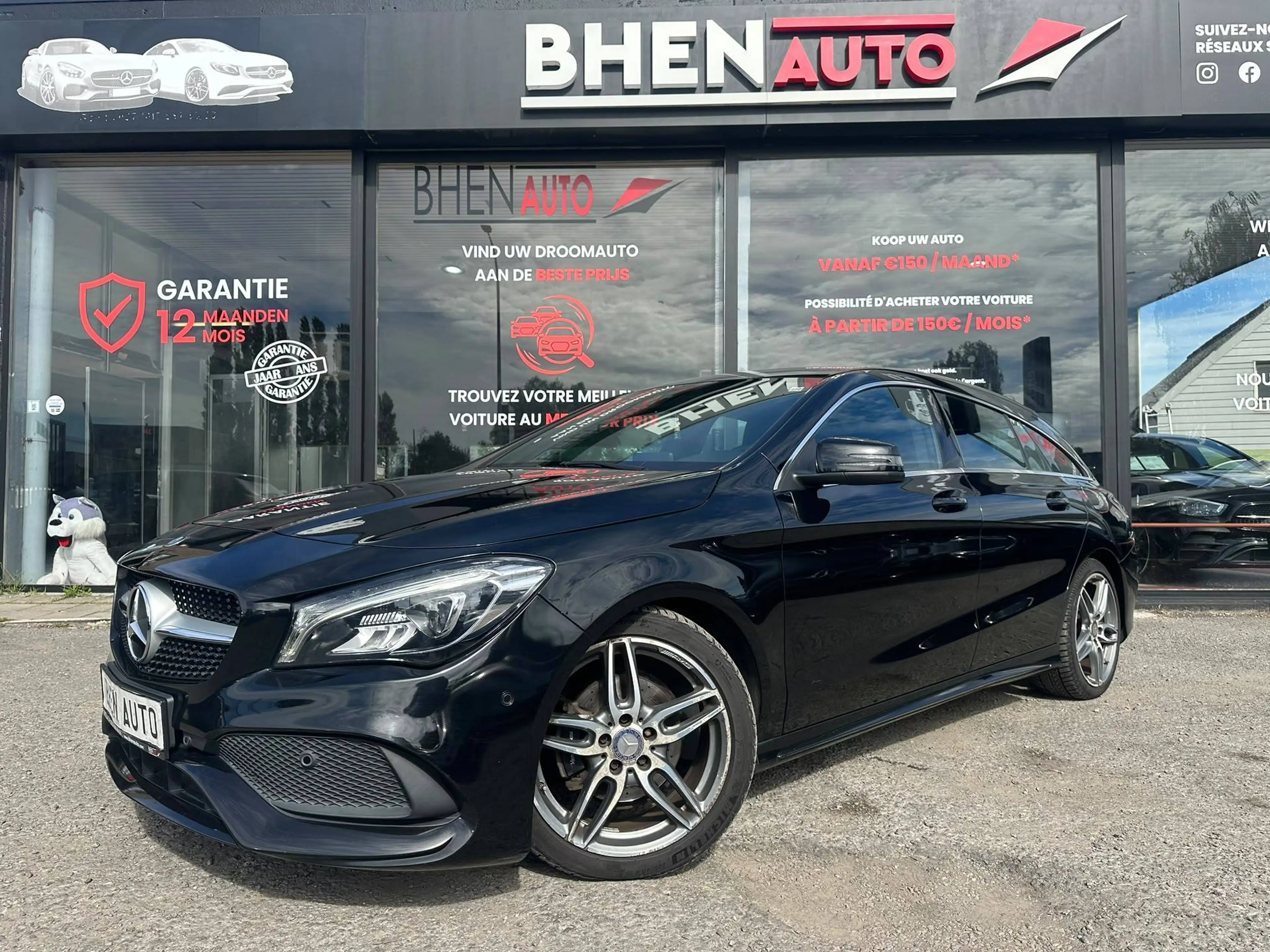 Mercedes-Benz CLA 180 CLA 180 PACK AMG Credit 0%/ 365€ par mois /BI-XENON/LED/GPS/CUIR — photo 2