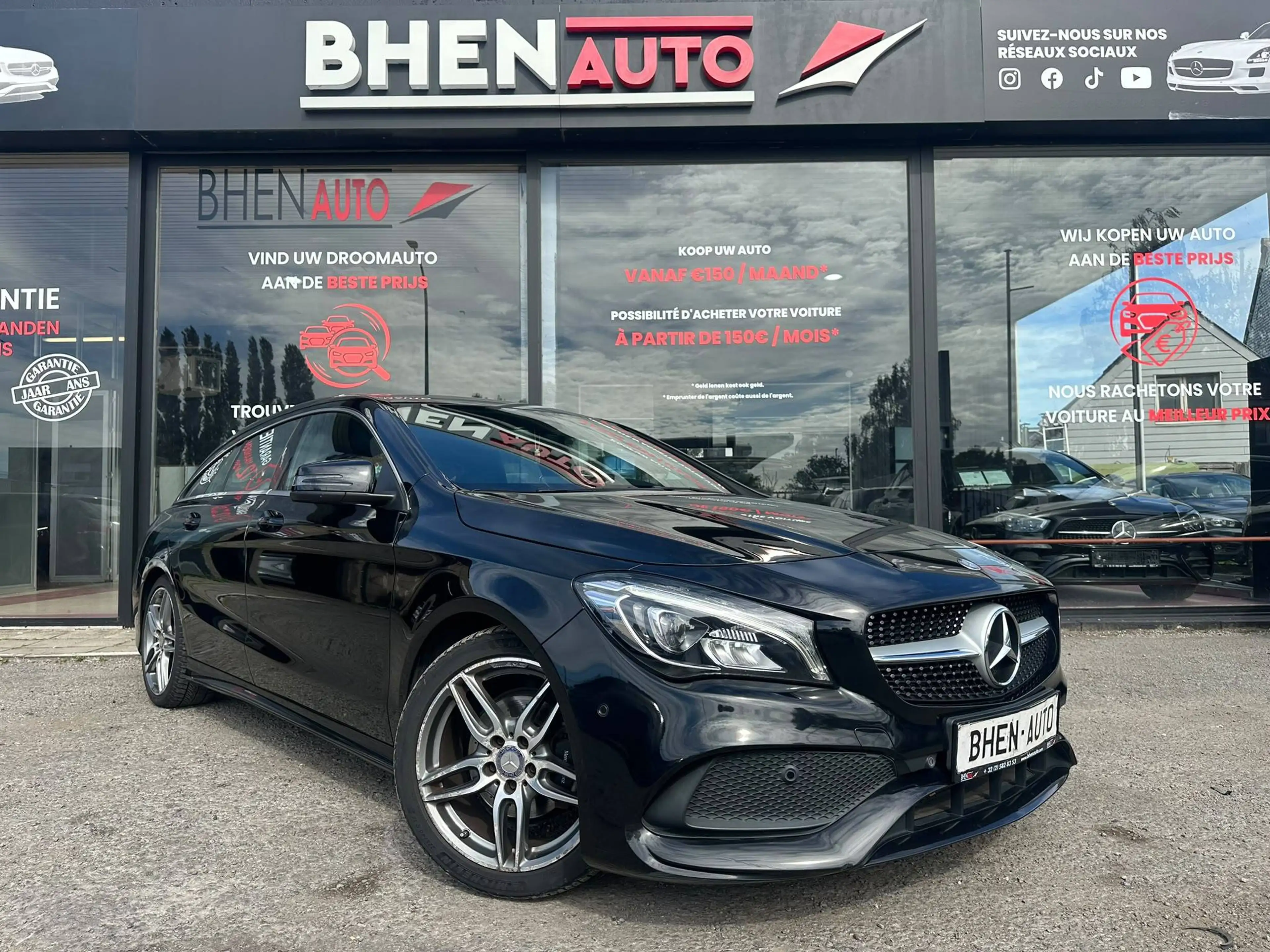 Mercedes-Benz CLA 180 CLA 180 PACK AMG Credit 0%/ 365€ par mois  /BI-XENON/LED/GPS/CUIR