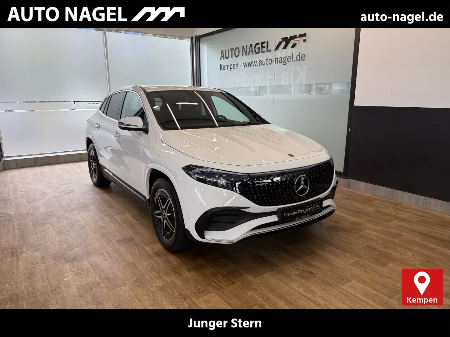 Mercedes-Benz EQA 350 EQA 350 4M AMG +LED+NAVI+DAB+AHK+Head-Up+360°+ Weiß - 1
