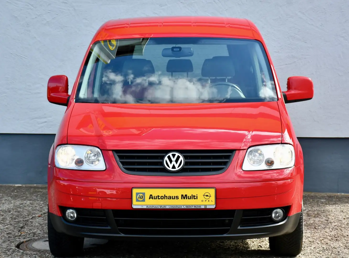 Volkswagen Caddy Life 5-Sitzer AHK 2x Schiebetüren Klima 1H Rot - 2
