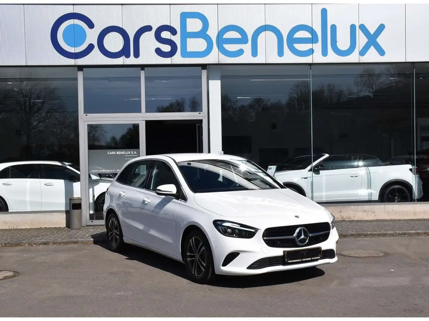 Mercedes-Benz B 180 Progressive 7G-DCT CUIR GPS LANE CAM HAYON EL. NEU Blanc - 1