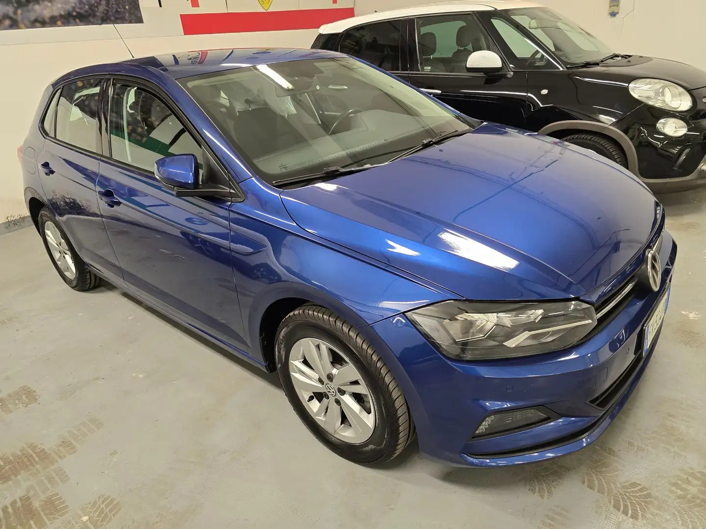Volkswagen Polo Polo VI 2017 5p 1.6 tdi Comfortline 80cv Blauw - 2