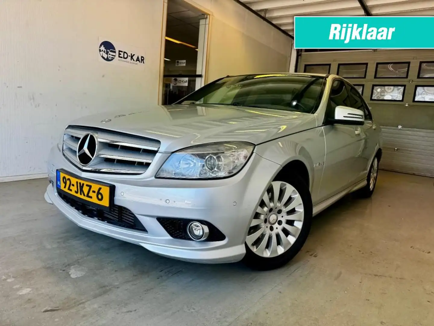 Mercedes-Benz C 180 180 K BlueEFFICIENCY AMG PAKKET CLIMA NAVI NAP APK Gris - 1