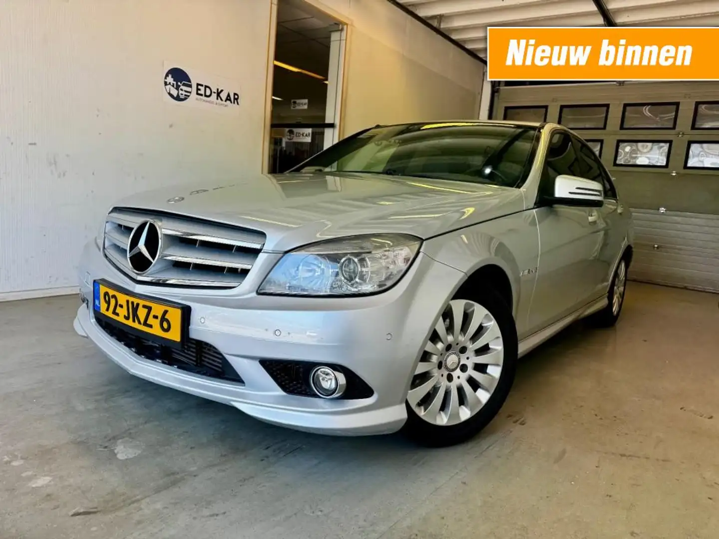 Mercedes-Benz C 180 180 K BlueEFFICIENCY AMG PAKKET CLIMA NAVI NAP APK Gris - 1