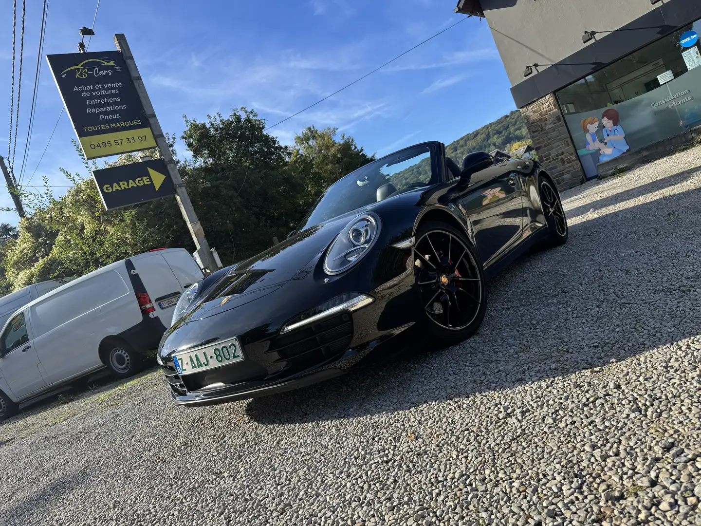 Porsche 991 porsche 991/1 black édition 65000 kms garantie Zwart - 1