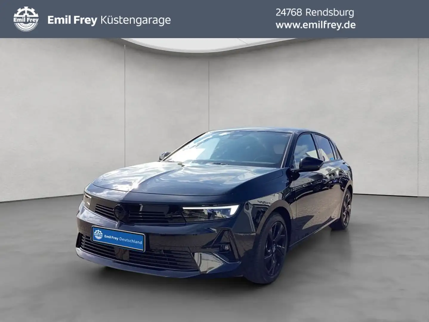 Opel Astra 1.2 Turbo Automatik GS LED AHK NAVI Noir - 1