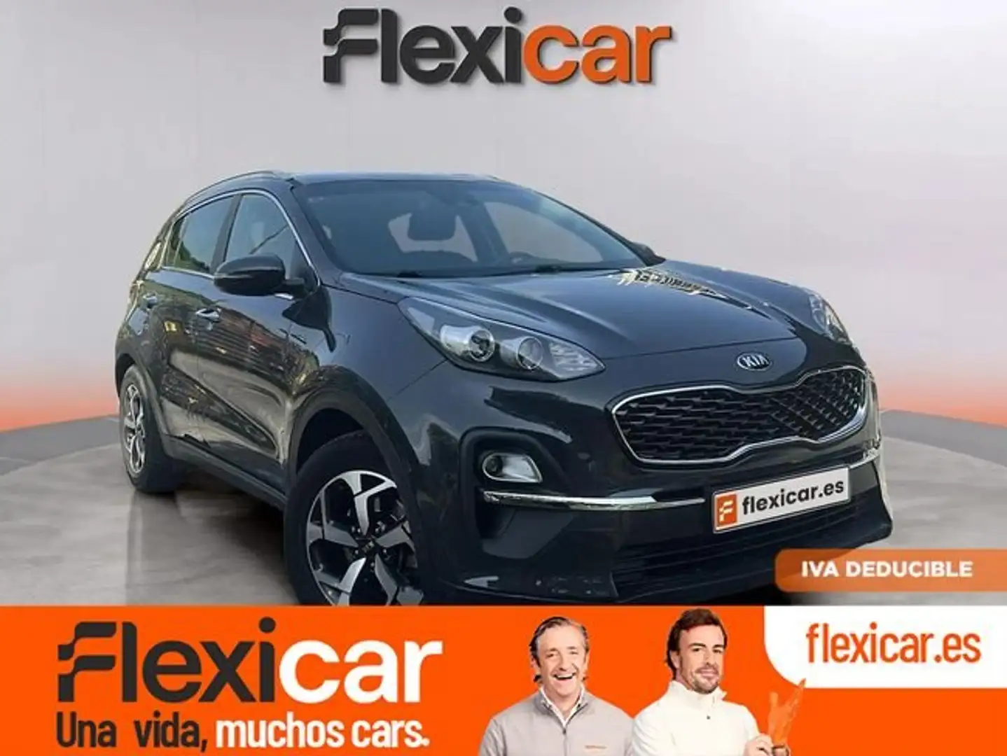 Kia Sportage 1.6+MHEV+Drive+Plus+100kW+%28136CV%29+4x2 Zwart - 1