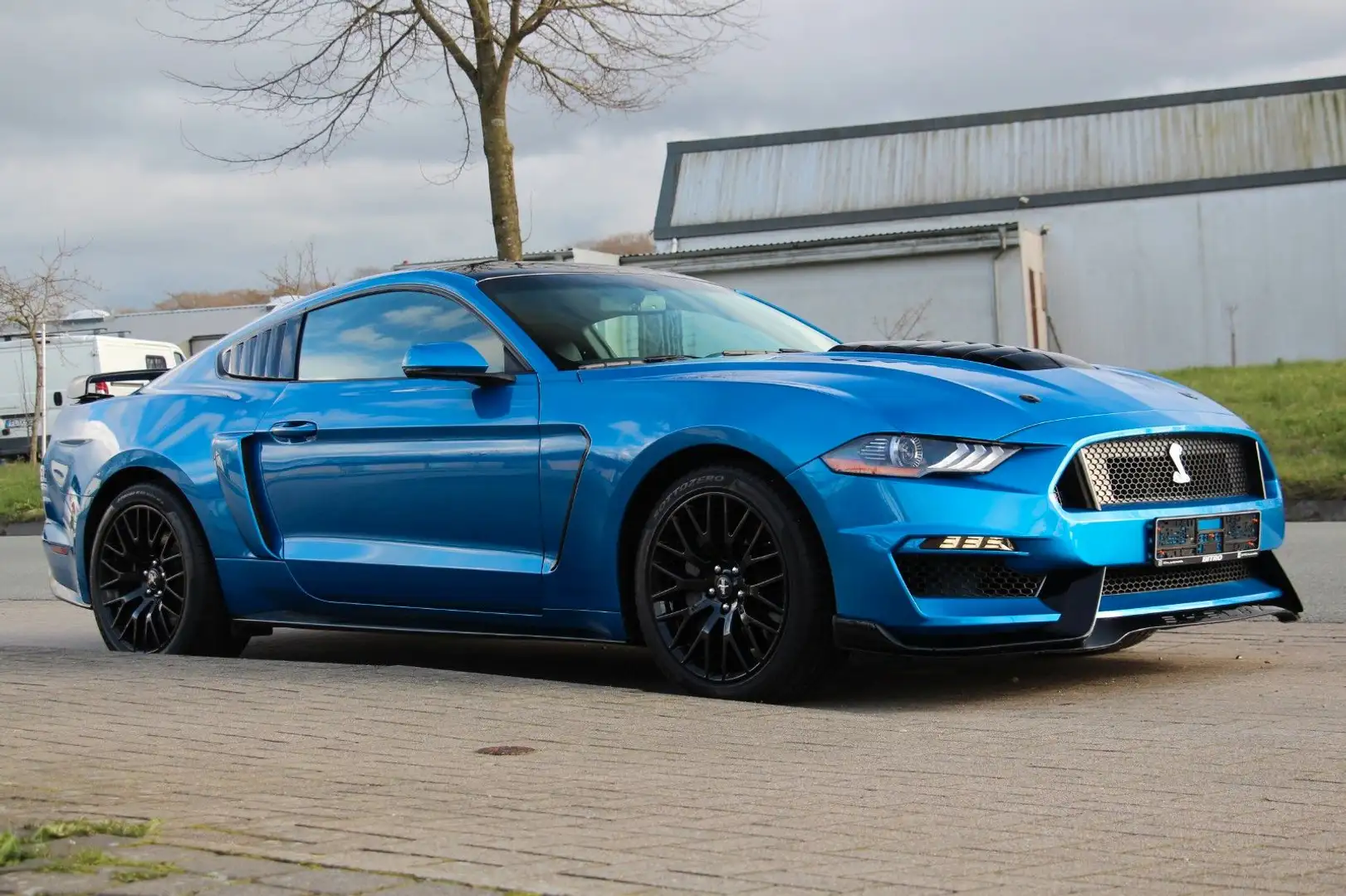 Ford Mustang GT 5.0 V8 Auto /Kamera/Android/Navi/PDC Kék - 2
