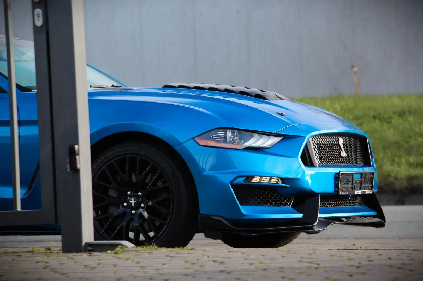 Ford Mustang GT 5.0 V8 Auto /Kamera/Android/Navi/PDC Blauw - 1
