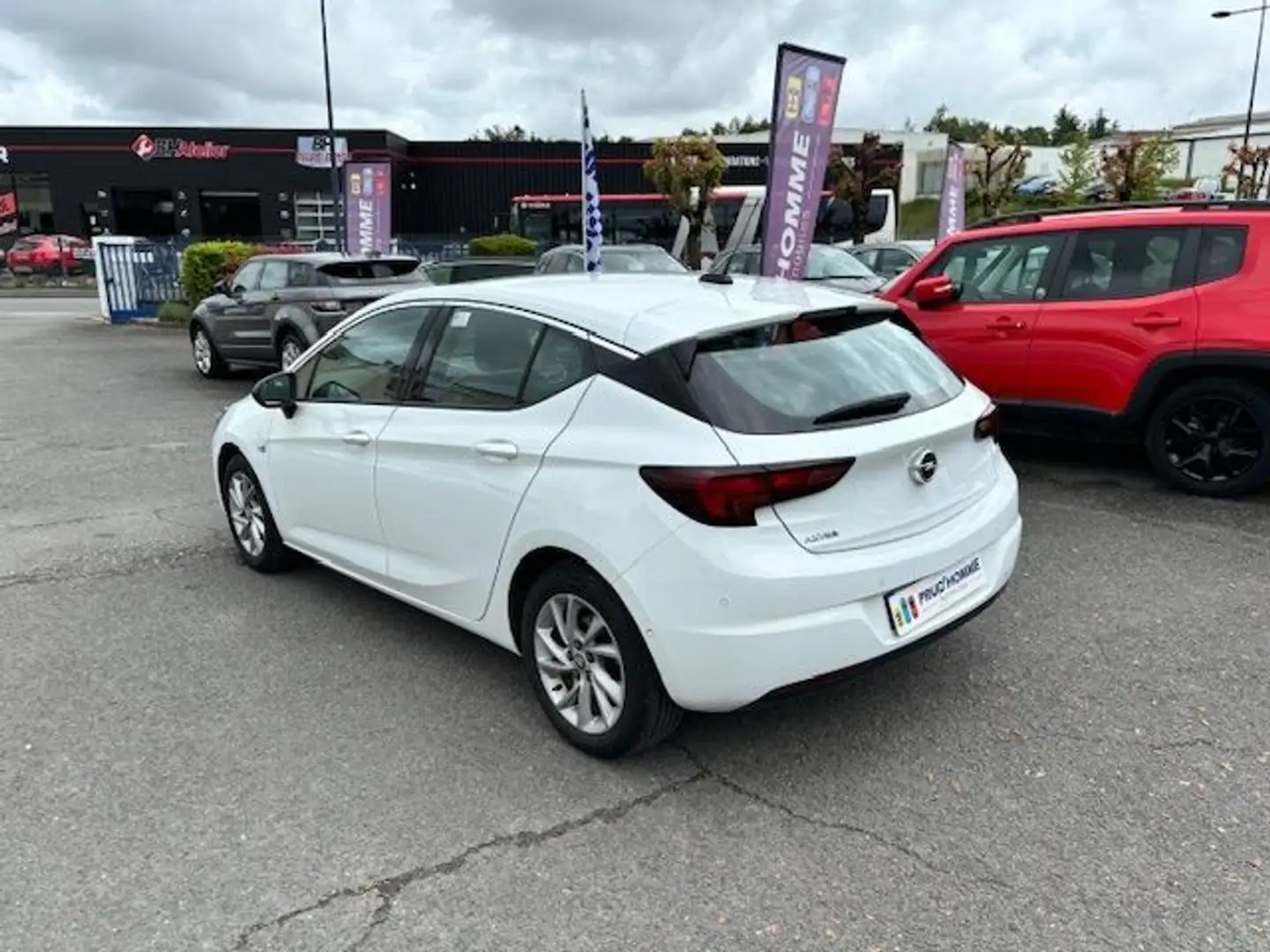 Opel Astra 1.2 TURBO 110CH ELEGANCE BUSINESS Blanc - 2