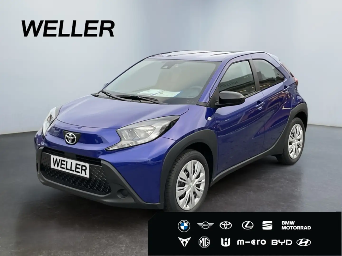 Toyota Aygo X Business Edition*LED*SHZ*Kamera*CarPlay* Blauw - 1