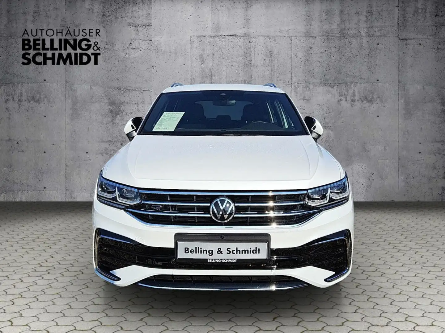 Volkswagen Tiguan 2.0TSI Aut. R-Line 4-M Standhzg. H/K Navi Weiß - 2