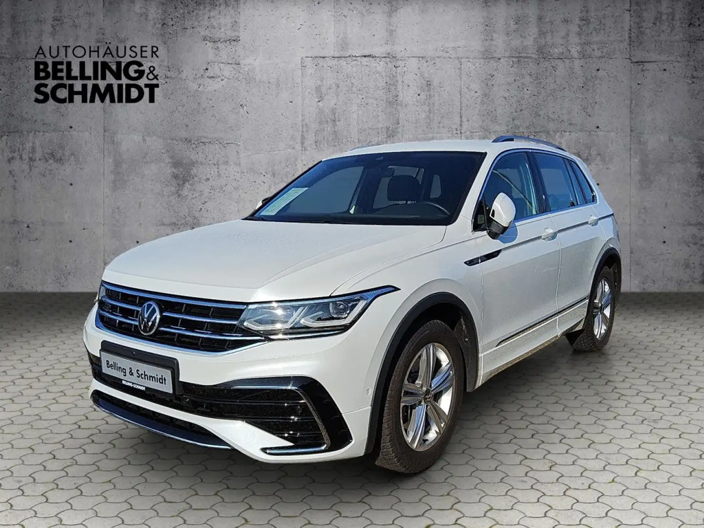 Volkswagen Tiguan 2.0TSI Aut. R-Line 4-M Standhzg. H/K Navi Weiß - 1