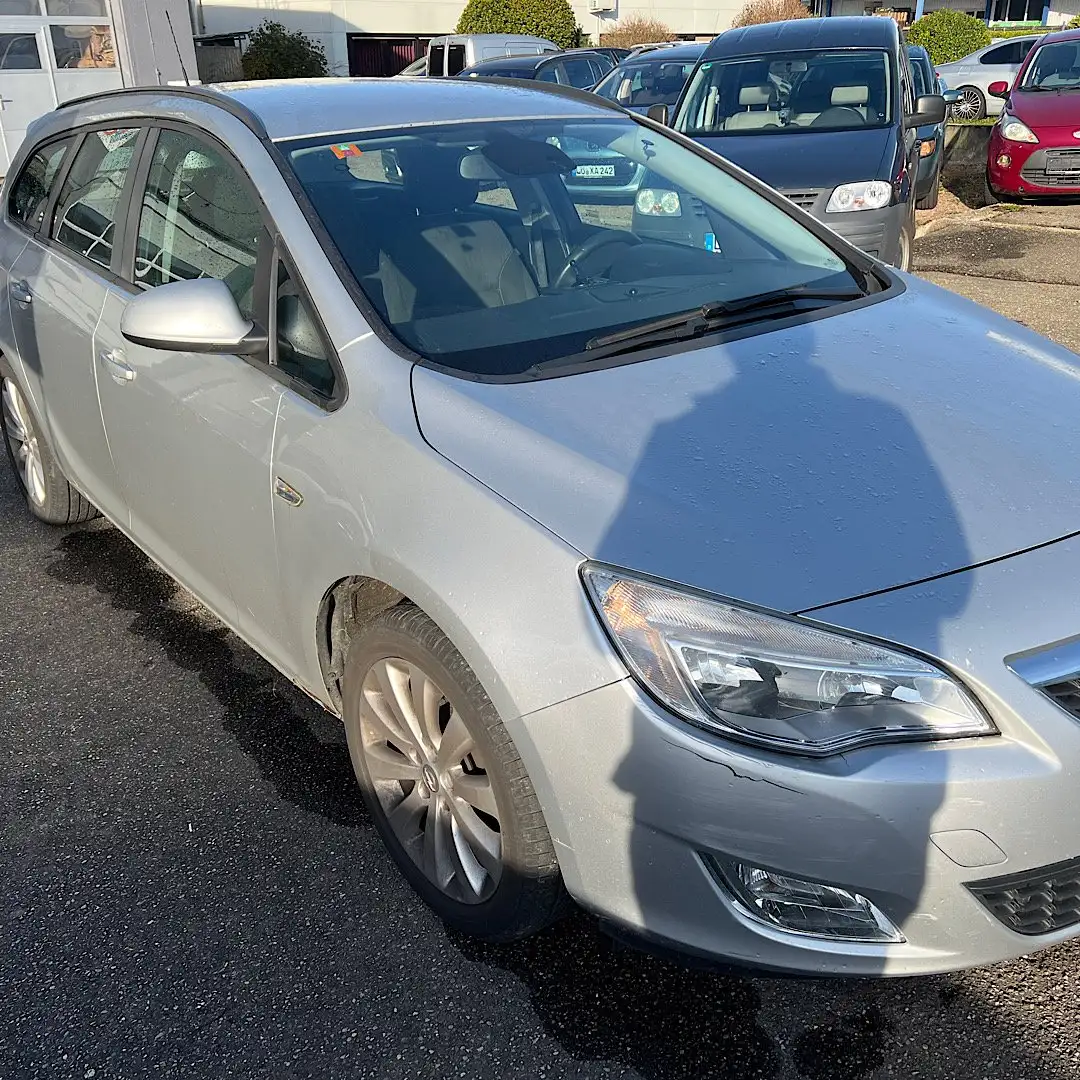Opel Astra Design Edition-automatic-Scheckheft-aus Schweiz Silber - 2