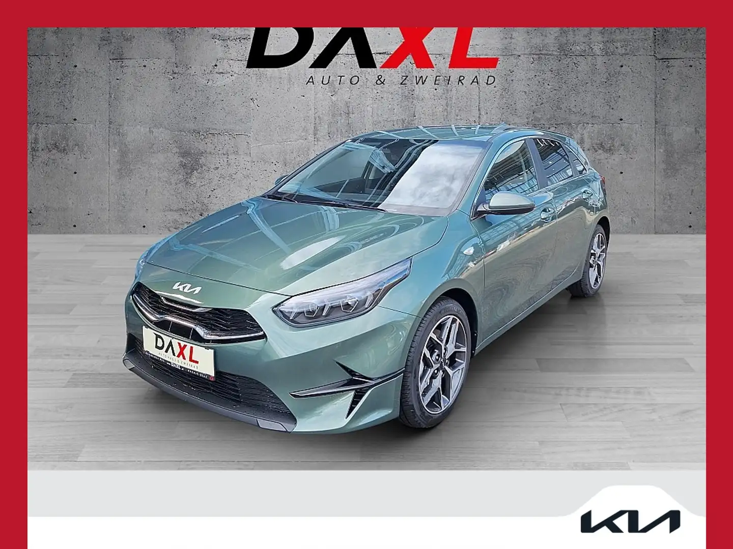 Kia Ceed / cee'd ceed 1,0 T-GDI GPF Silber *Style Paket* Grün - 1
