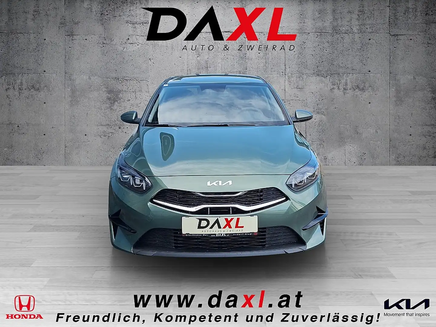 Kia Ceed / cee'd ceed 1,0 T-GDI GPF Silber *Style Paket* Grün - 2