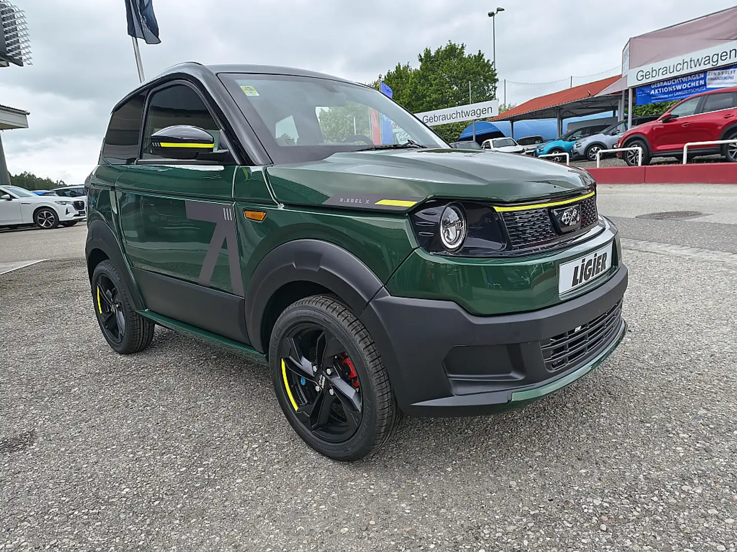 Ligier JS MYLI e-MYLI 100% elektrisch R.EBEL 12,42kWh ... Grün - 1