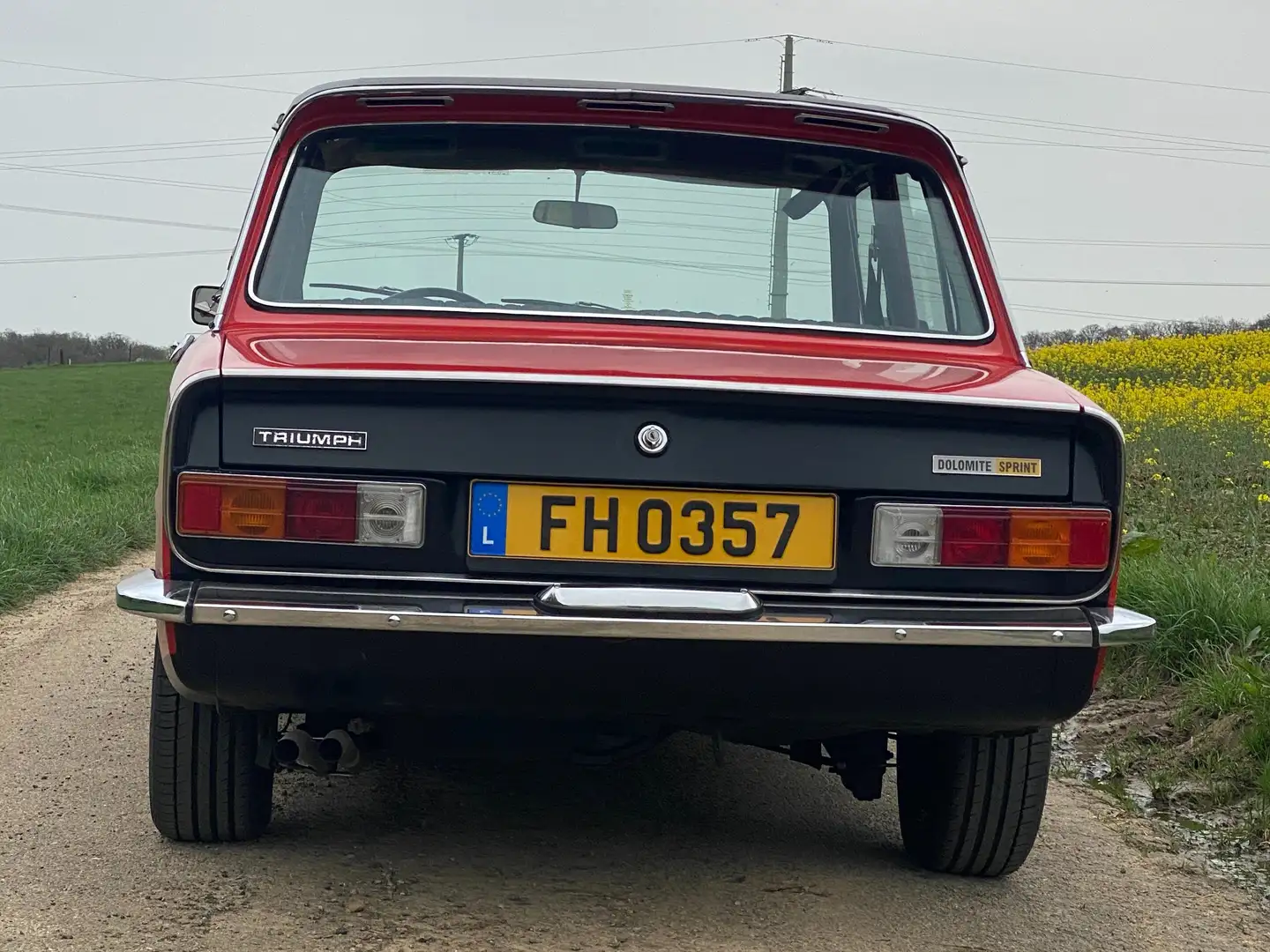 Triumph Dolomite Sprint Rood - 2