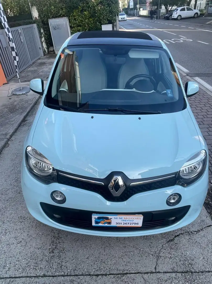 Renault Twingo TCe 90 CV Openair unico proprietario Blau - 2