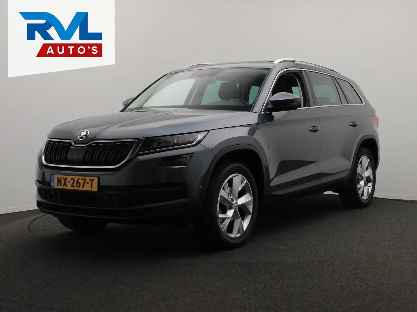 Skoda Kodiaq 1.4 TSI ACT Style Business Trekhaak Pano/dak Apple Grijs - 1