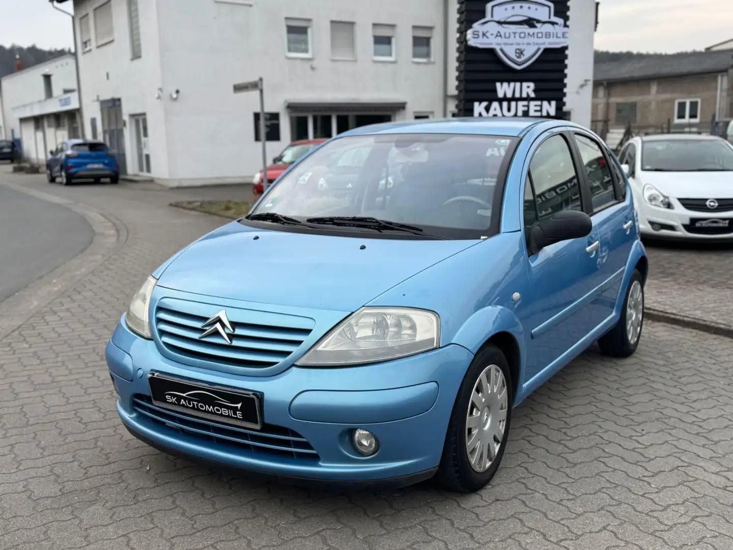 Citroen C3 1.4 Exclusive KLIMAAUTO-PDC-TEMPO-TÜV NEU Blau - 2