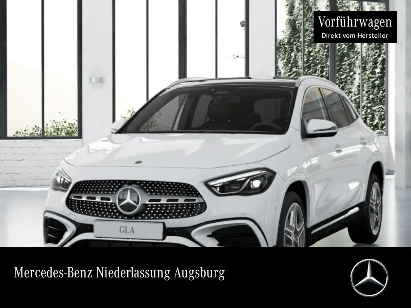 Mercedes-Benz GLA 200 AMG+PANO+360°+MULTIBEAM+TOTW+KEYLESS+7G Weiß - 1
