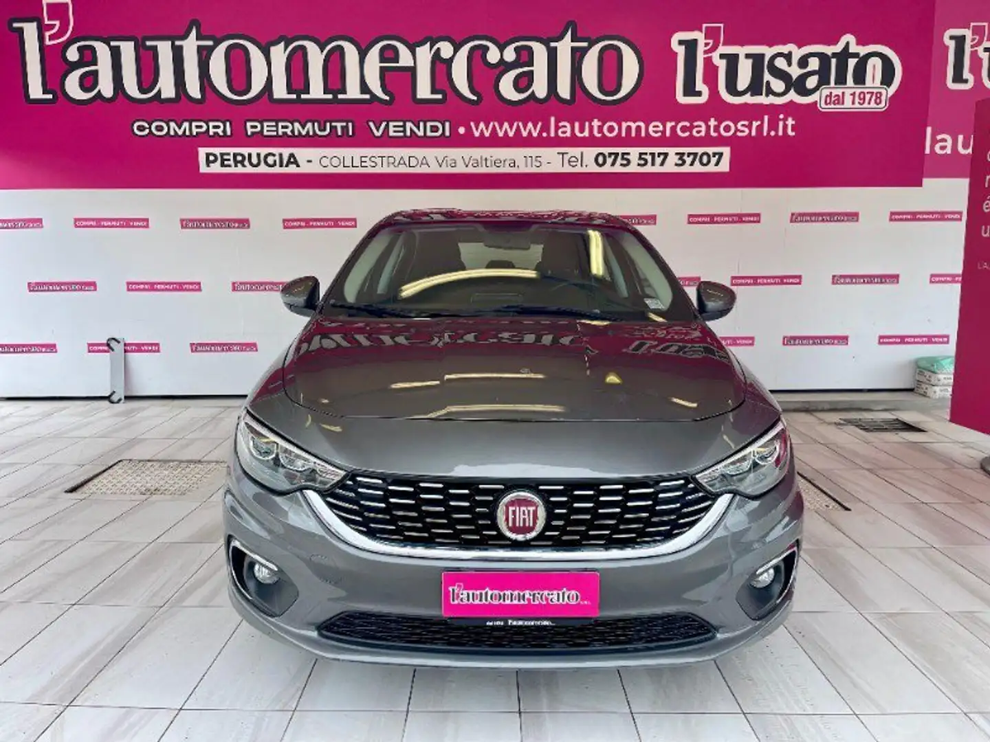 Fiat Tipo Tipo 1.3 Mjt S&S 5 porte Lounge Grigio - 2