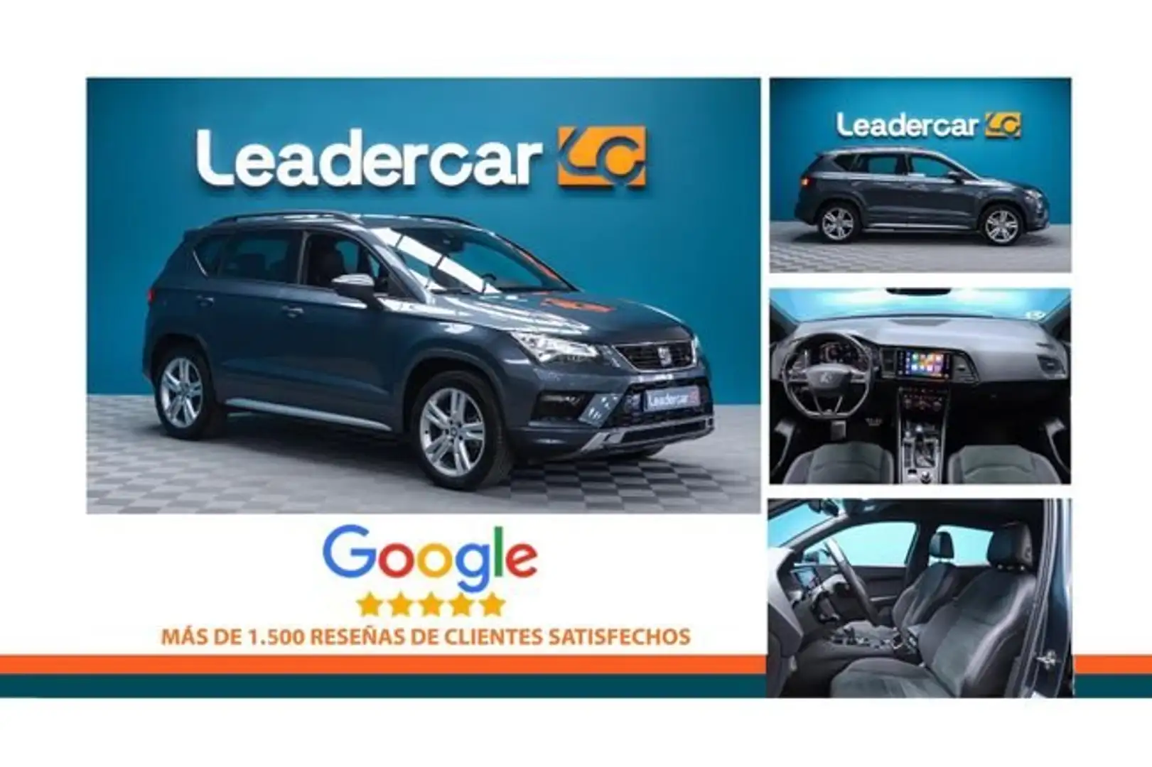 SEAT Ateca 2.0 EcoTSI S&S FR 4Drive DSG7 Gris - 2