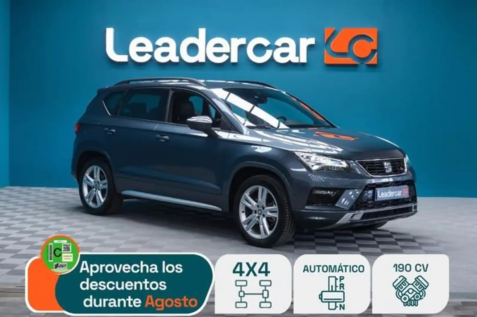 SEAT Ateca 2.0 EcoTSI S&S FR 4Drive DSG7 Gris - 1