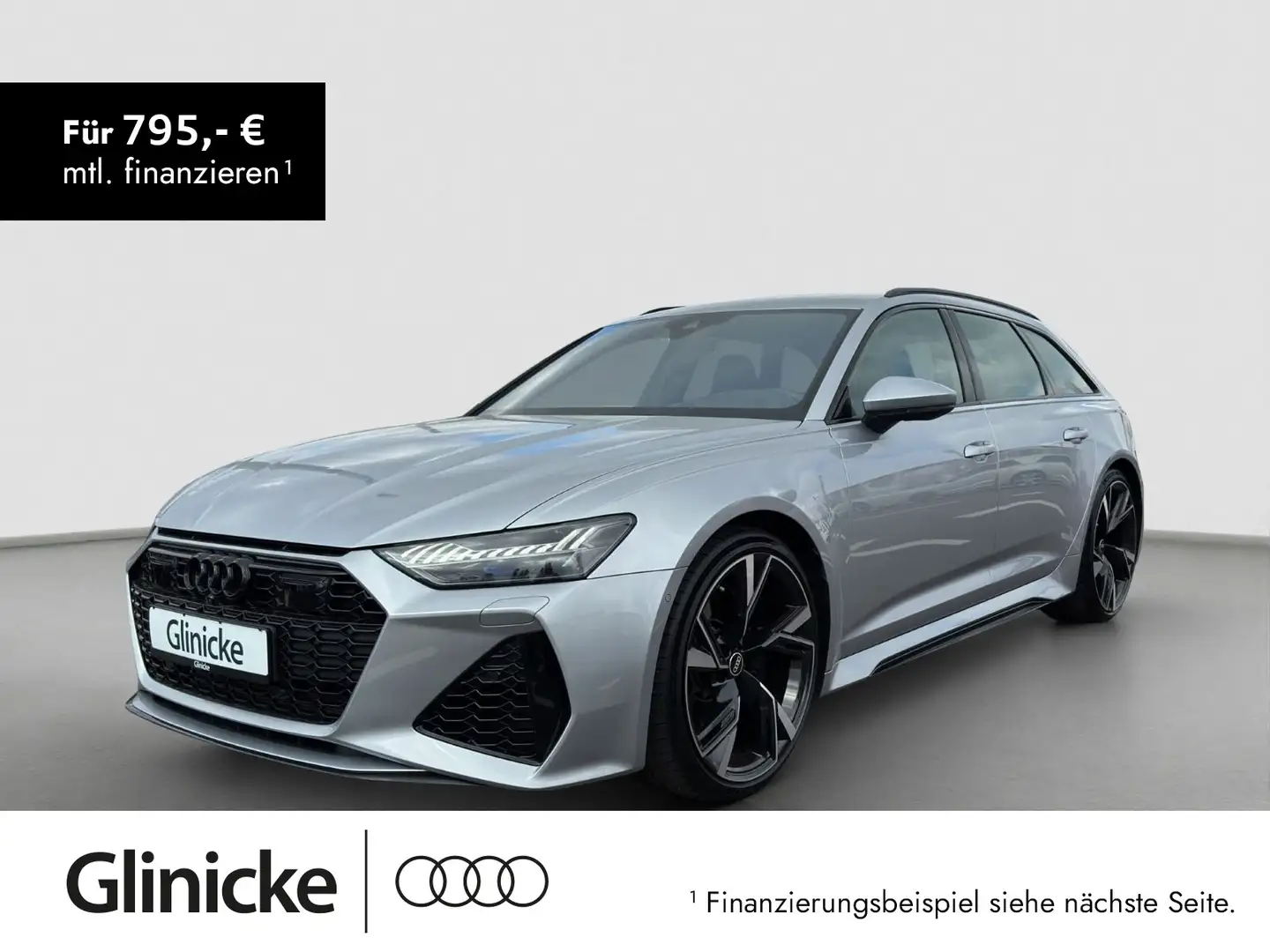 Audi RS6 4.0 TFSI quattro tiptronic HD-Matrix Argent - 1