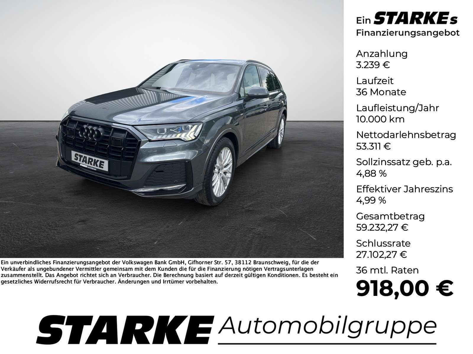 Second hand Audi Q7 3.0