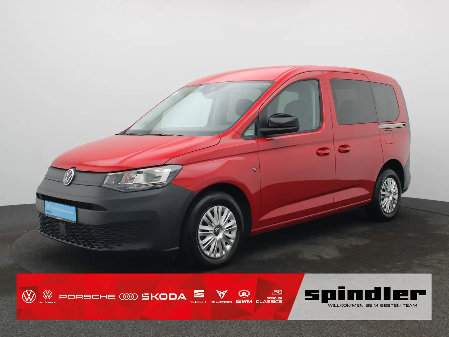 Volkswagen Caddy 2.0 TDI / Tempomat, AppConnect, DAB+ Rouge - 1