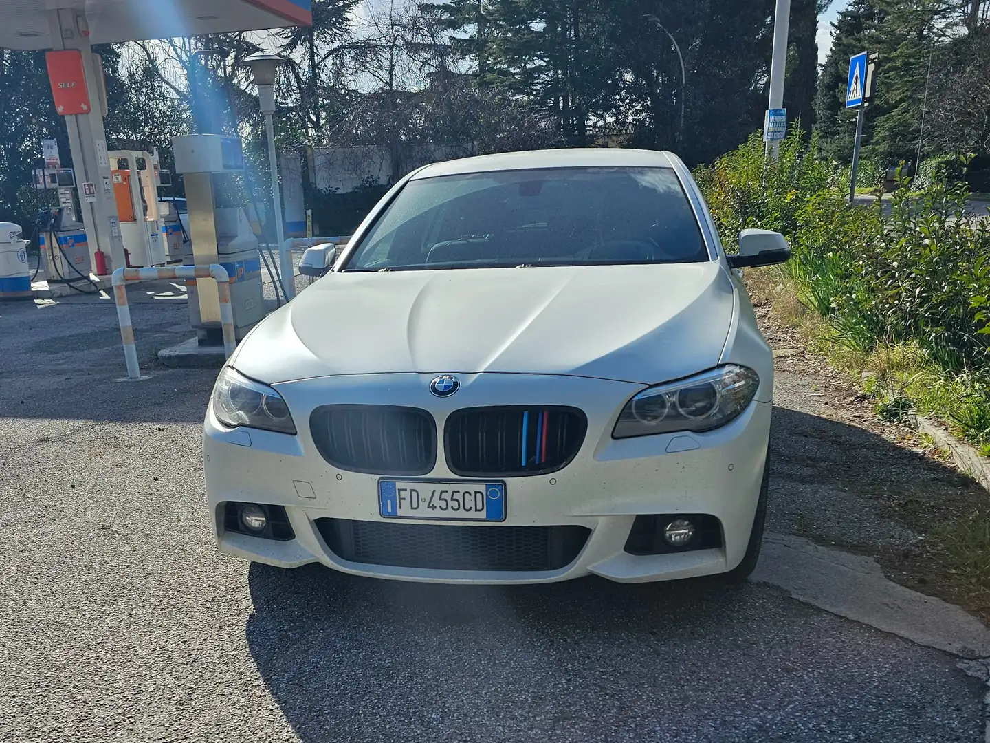 BMW 525 SerieTouring+525d+Touring+xdrive+Msport+auto+E6 Bianco - 1