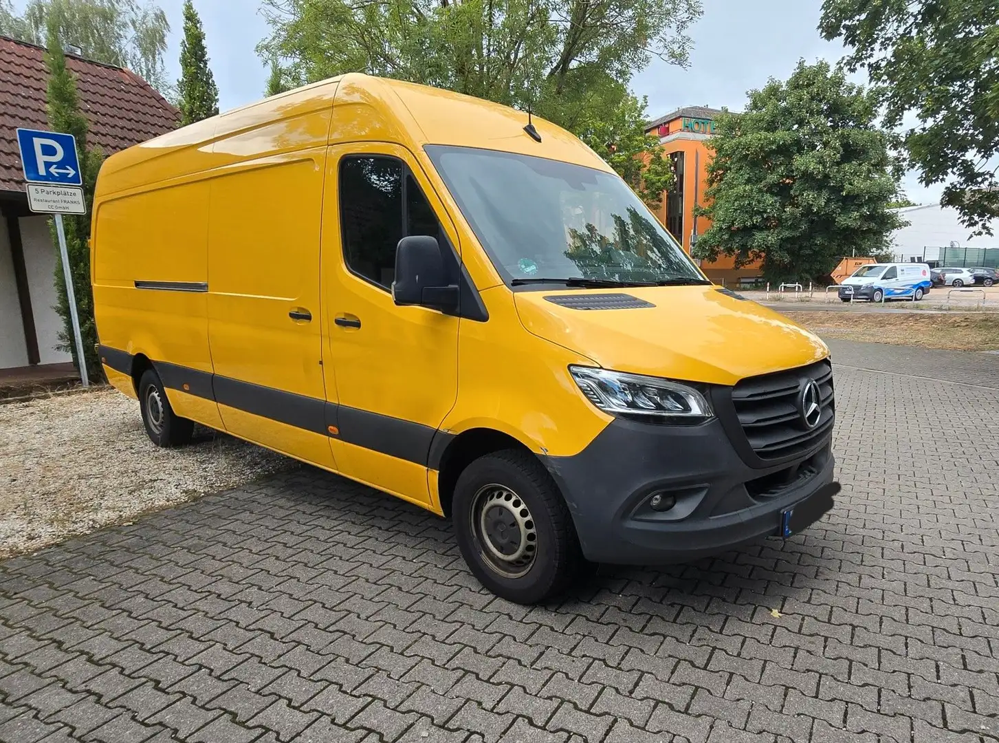 Mercedes-Benz Sprinter III Kasten Maxi 317 CDI $AKTIONSPREIS$ Geel - 2