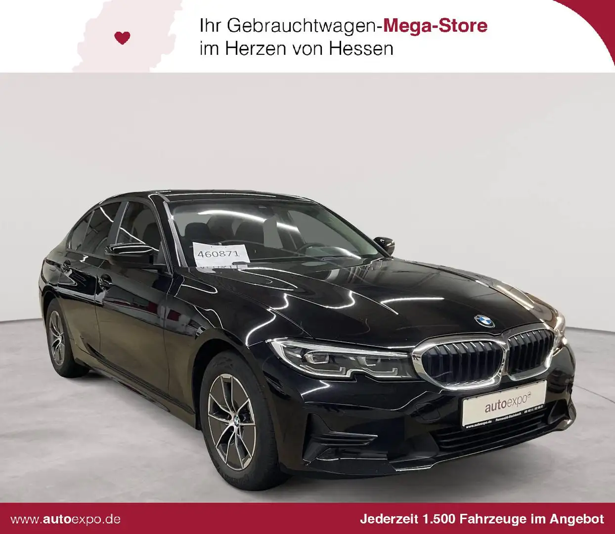 BMW 320 320d Aut. Navi HuD LED Schwarz - 1
