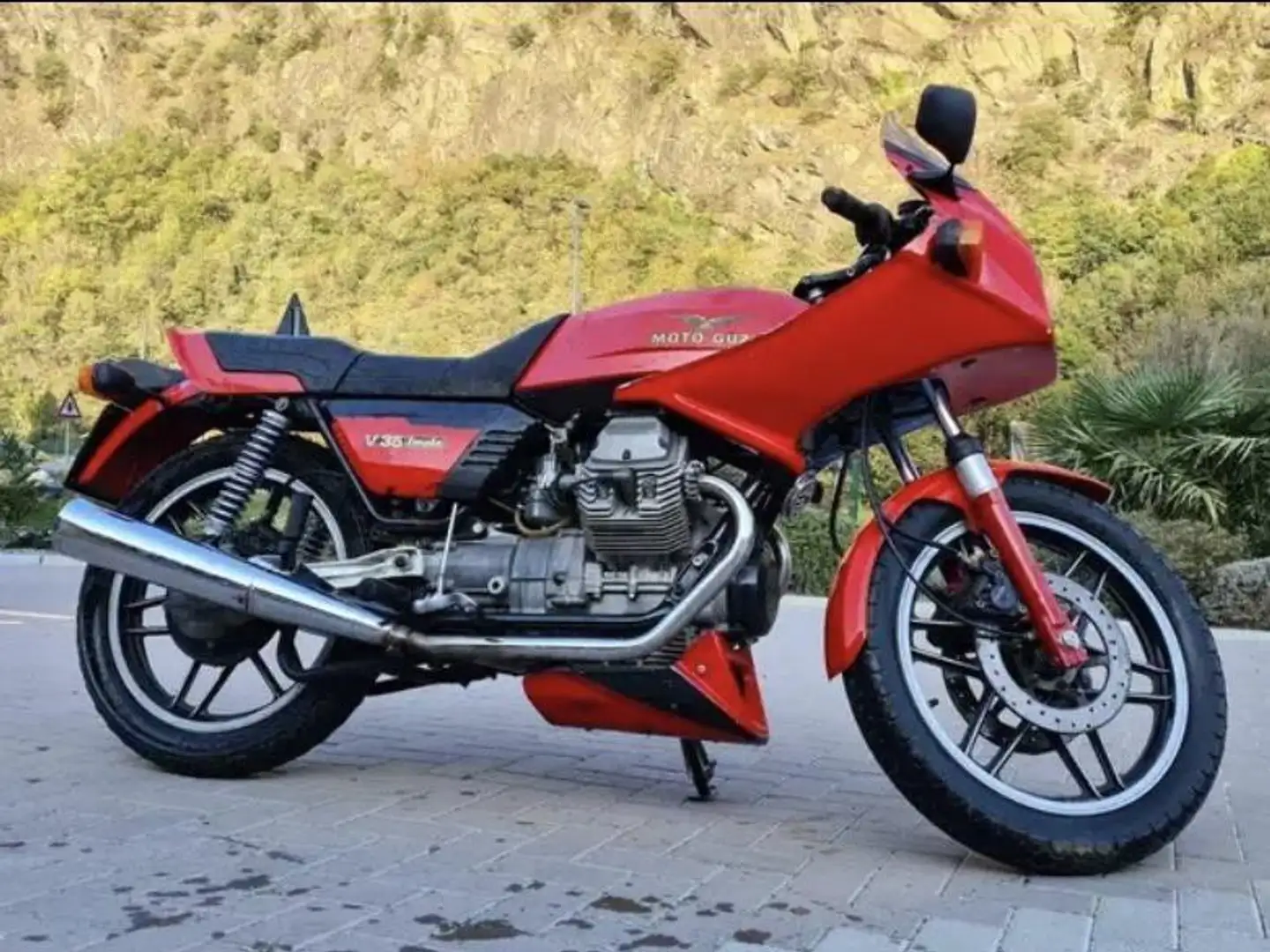 Moto Guzzi V 35 Imola 1 Kırmızı - 1