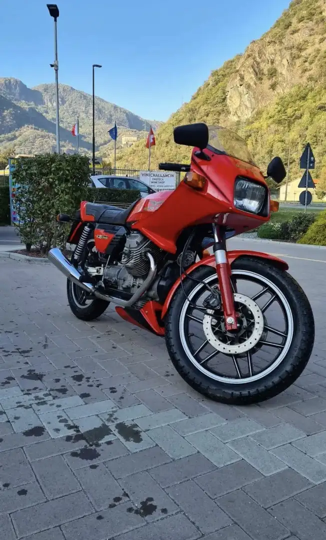 Moto Guzzi V 35 Imola 1 Piros - 2